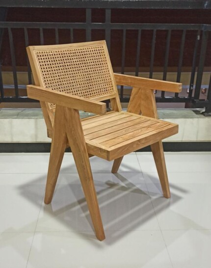 kursi kayu jati arm chair