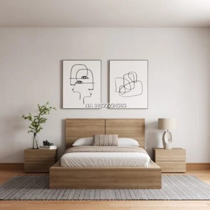 Kamar Set Tempat Tidur Minimalis 2 Nakas 600x600 1 1