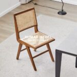 Kursi Cafe Minimalis Kayu Jati Rotan 2 600x600 1 1