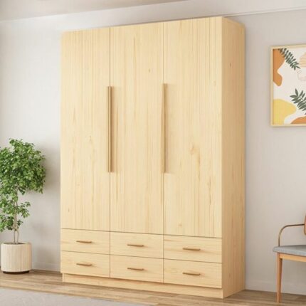 Lemari Baju Minimalis 3 Pintu Dengan Laci 600x600 1 1