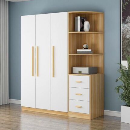 Lemari Pakaian Minimalis 3 Pintu Dengan Rak 600x600 1 1