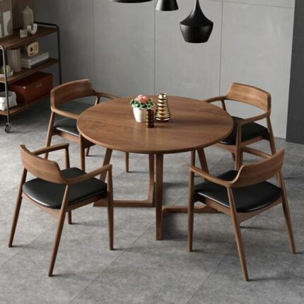Meja Bulat Minimalis 4 Kursi Makan Modern 600x600 1 1
