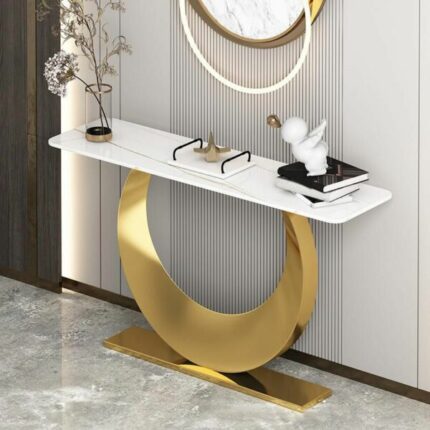 Meja Konsol Marmer Kaki Stainless Kontemporer 600x600 1 1