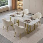 Meja Makan Marble 4 Kursi Mewah Modern 1 600x600 1 1