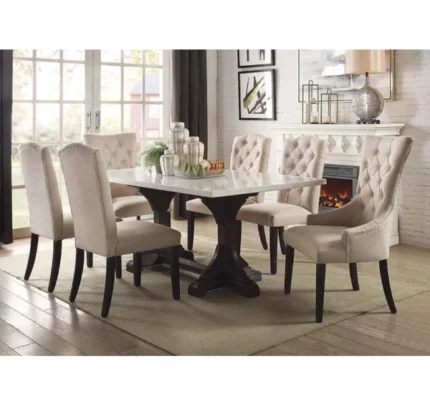 Meja Makan Marmer 6 Kursi Mewah 600x567 1 1