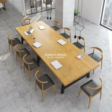 Meja Meeting Kantor Minimalis 10 Kursi 1 600x600 1 1