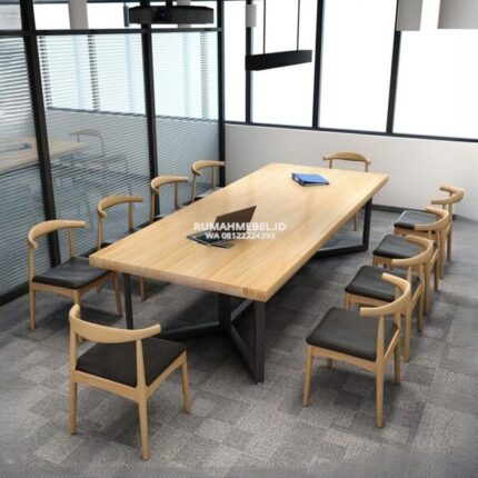 Meja Meeting Kantor Minimalis Modern 10 Kursi 600x600 1 1