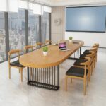 Meja Meeting Kantor Oval Minimalis 8 Kursi 600x600 1 1