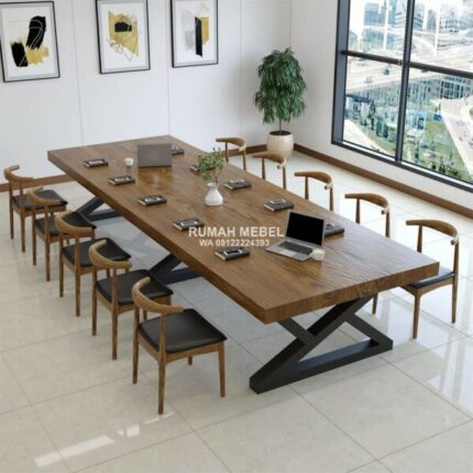 Meja Rapat Panjang Minimalis Insdustrial 10 Kursi 600x600 1 1