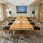 Meja Rapat Persegi Panjang Minimalis Kayu Jati Belanda 8 Kursi 3 600x600 1 1