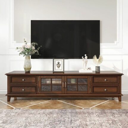 Meja TV Antik Minimialis Modern 4 Laci 600x600 1 1