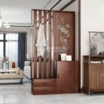 Partisi Ruangan Minimalis Kayu Jati 120cm 600x600 1 1