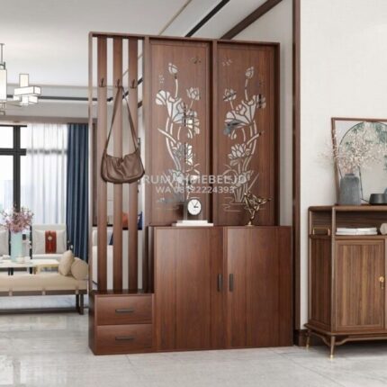 Partisi Ruangan Minimalis Kayu Jati 600x600 1 1
