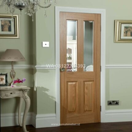 Pintu Rumah Minimalis Panel Kaca Kayu Jati 2 600x600 1 1