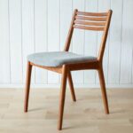 Kursi Makan Jati Blora Jessie Berlapis Jok