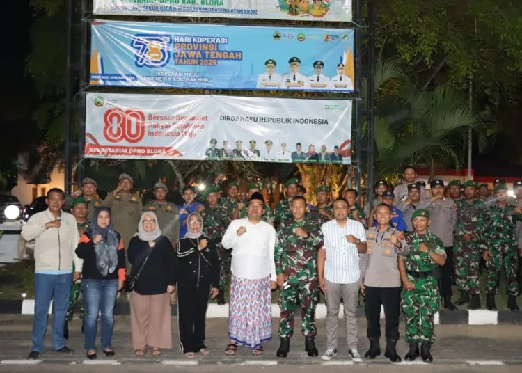 Forkopimda Blora Gelar Patroli Gabungan Jaga Kondusifitas