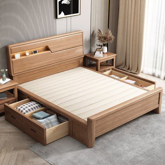 Model Storage Bed