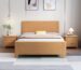 tempat tidur kayu minimalis dengan nakas set matching