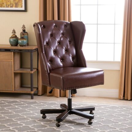 Kursi Kantor Jati Minimalis Sendok