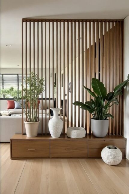 Partisi Penyekat Ruangan Minimalis Linea Jati