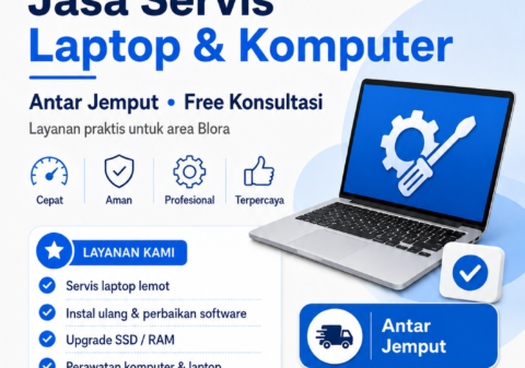 Jasa Servis Laptop Blora Cepu