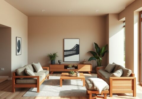 Tren Desain Interior 2026 dan Sentuhan Furniture Kayu Jati Berkelanjutan