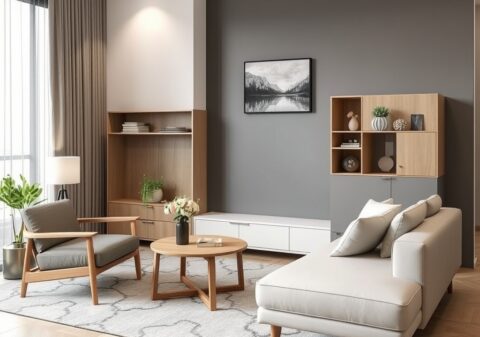 Tren Furniture Low Profile untuk Ruang Keluarga Minimalis Modern