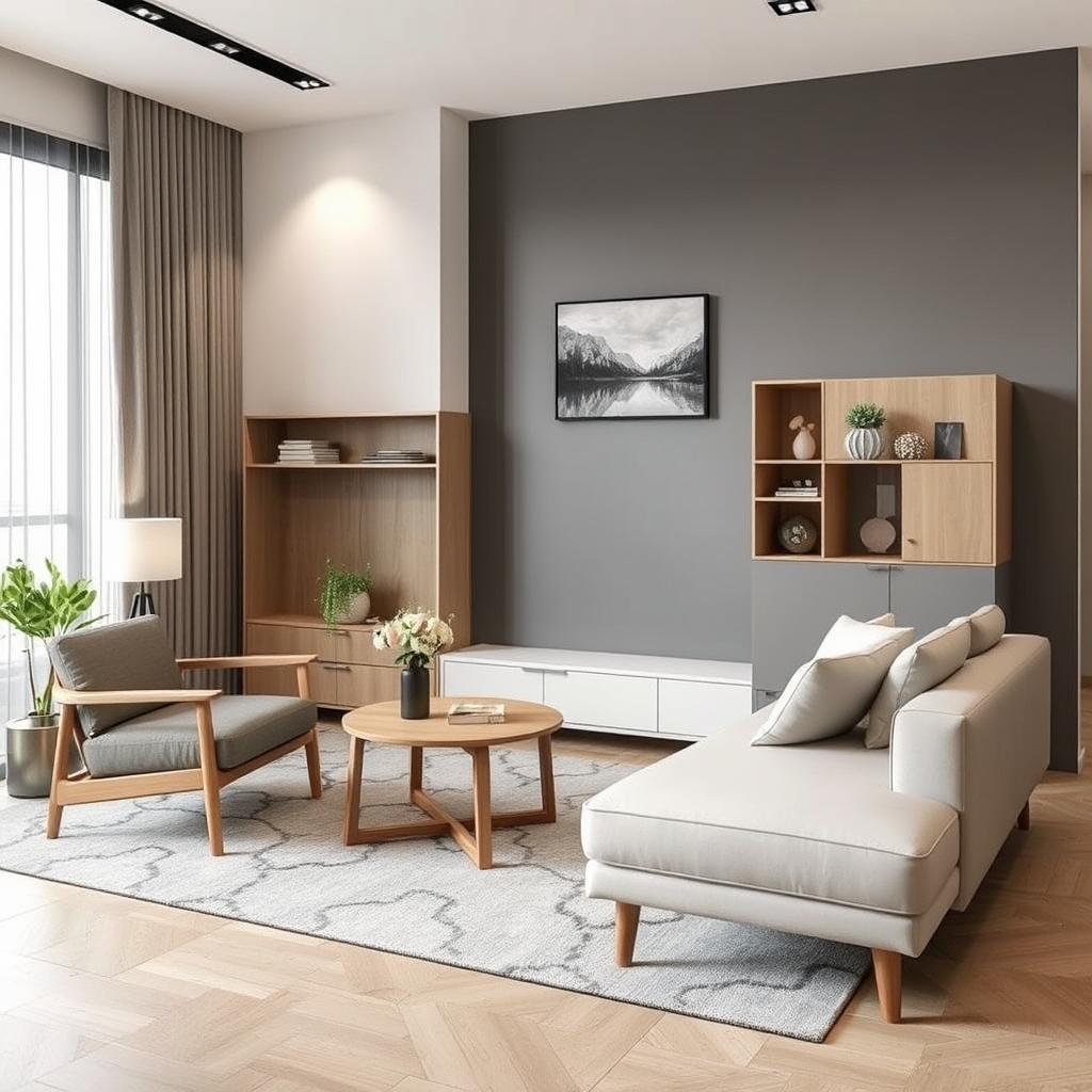 Tren Furniture Low Profile untuk Ruang Keluarga Minimalis Modern
