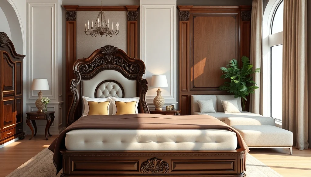 Perbedaan Utama Gaya dan Karakteristik Tempat Tidur Klasik Mewah dan Minimalis Modern
