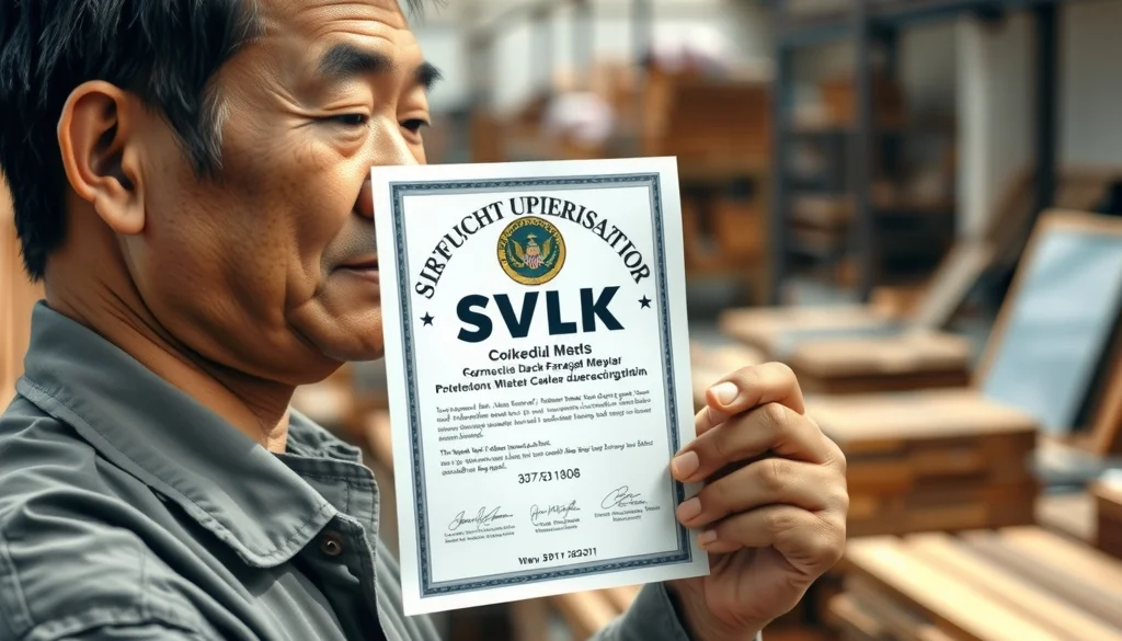 Sertifikat SVLK untuk kayu jati berkelanjutan