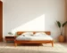 tempat tidur jati low profile