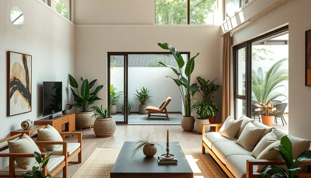 interior kayu jati berkelanjutan