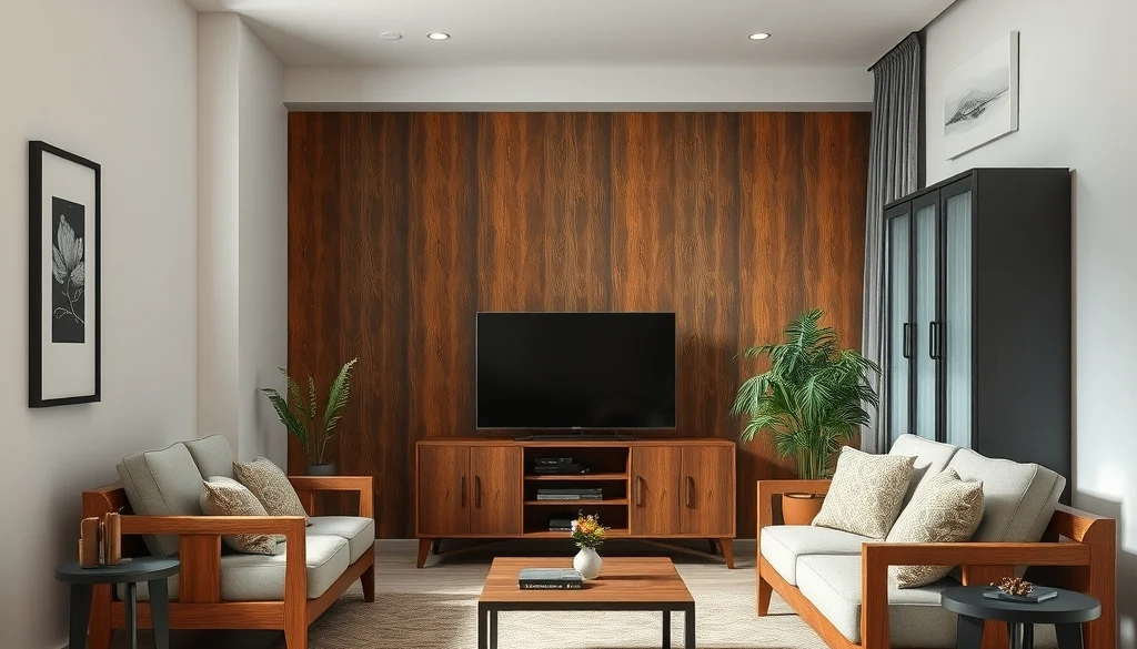 Perbandingan karakter warna finishing furniture jati dalam ruang modern