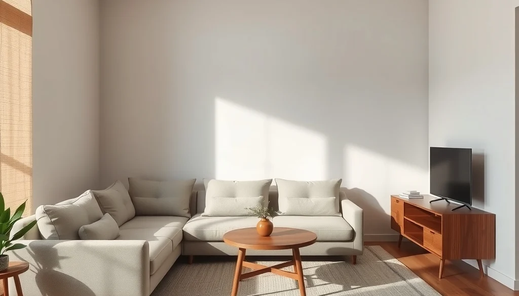 Furniture jati yang dipadukan dengan gaya interior modern natural